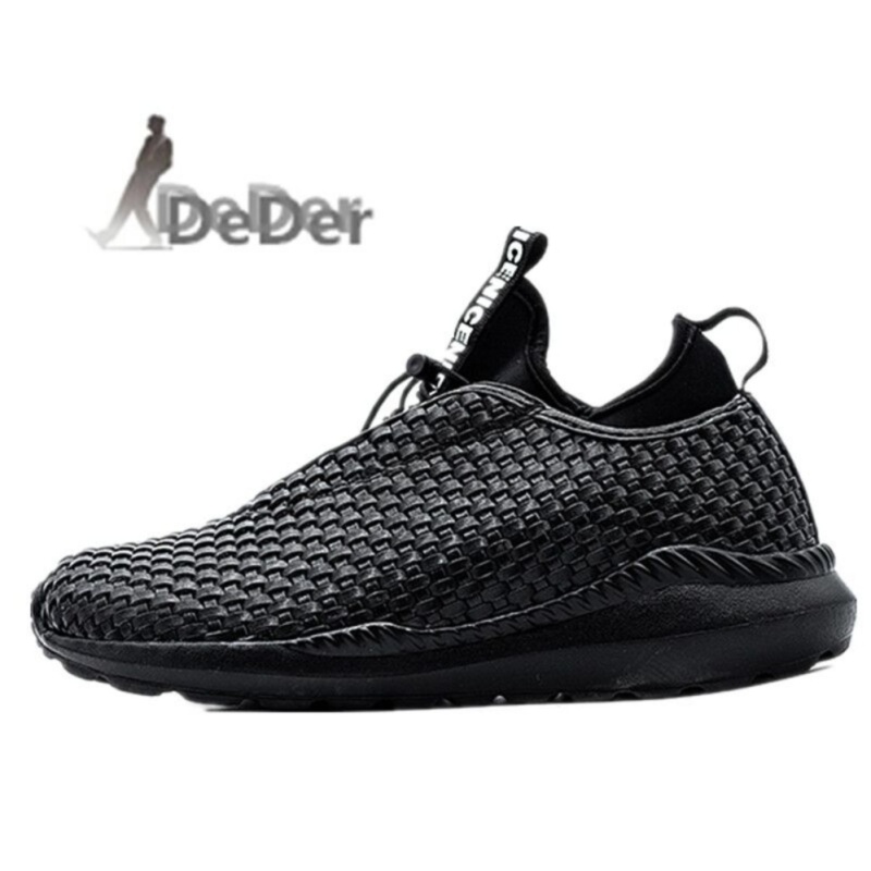 DeDer Men Breathable Flying Woven Air Cushion Running Shoes Athletic Outdoor - intl