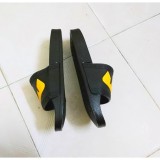 Dép cáo nam cao cấp màu đen mắt vàng