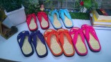 Dép Quế Đi Trong Nhà Chấm Bi (Vàng)