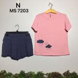 ĐỒ BỘ MẶC NHÀ THUN COTTON 4 CHIỀU, FREESIZE 40-60KG