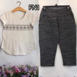 ĐỒ BỘ MẶC NHÀ THUN COTTON , FREESIZE 40-60KG