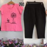 ĐỒ BỘ MẶC NHÀ THUN COTTON , FREESIZE 40-60KG