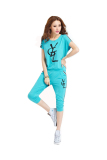 Đồ bộ thể thao YGL Thời trang giá gốc (Xanh)