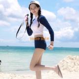 Đồ Bơi 2 Mảnh Tay Dài AT062 Shop Mây