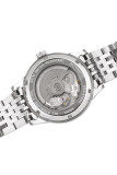 Đồng hồ cơ dây thép không gỉ Automatic AIERS B168G (Trắng phối vàng)
