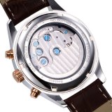 Đồng hồ nam Automatic dây da Bestdon BD7114 (Nâu)
