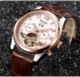 Đồng hồ nam Automatic dây da Bestdon BD7114 (Nâu)