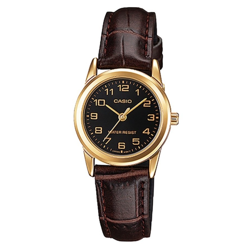 Nơi bán Đồng hồ nữ dây da Casio LTP-V001GL-1BUDF (Nâu)