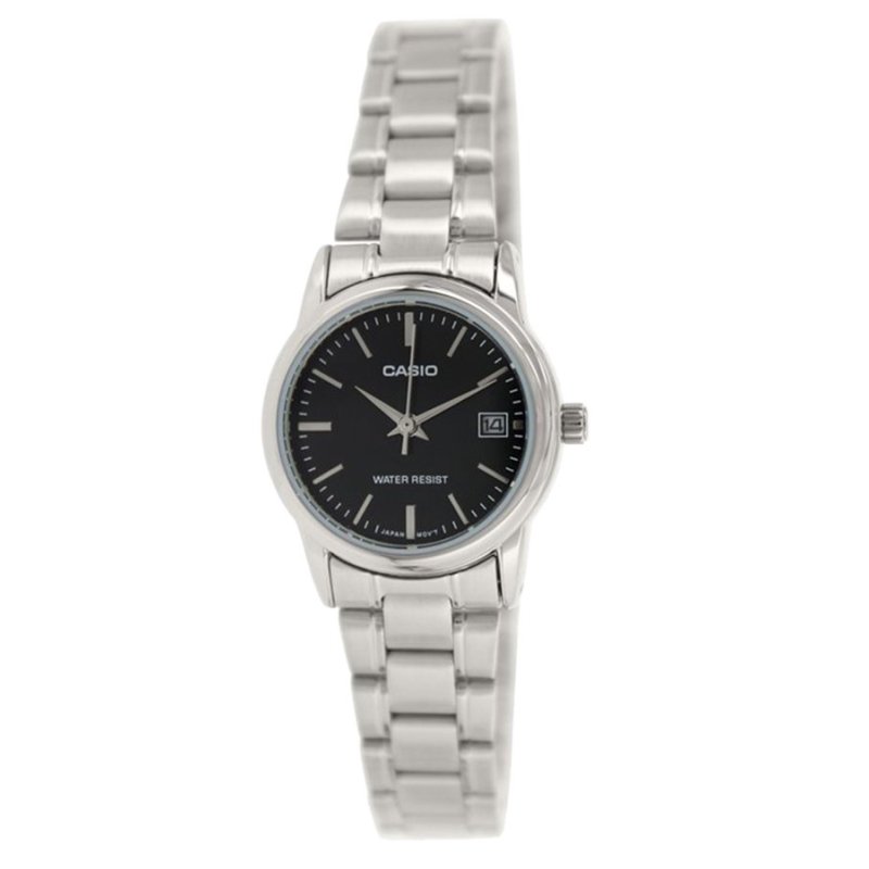 Nơi bán Đồng hồ nữ dây thép không gỉ Casio LTP-V002D-1AUDF (Bạc)