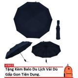Dù 2 chiều cho người đi ô to cao cấp rainstore + tặng balo du lịch gấp gọn