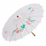 Dù cán gỗ Nhật Bản (màu trắng)