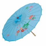 Dù cán gỗ Nhật Bản (Màu xanh dương nhạt)