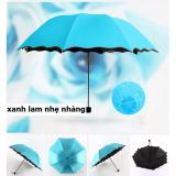 Dù ma thuật nở hoa chóng tia UV ( Xanh Dương )