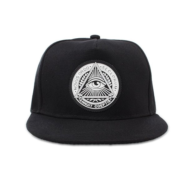 Thời trang Nam bóng chày Nón snapback Hip-Hop điều chỉnh bboy nón thể thao mũ đen MỚI-quốc tế