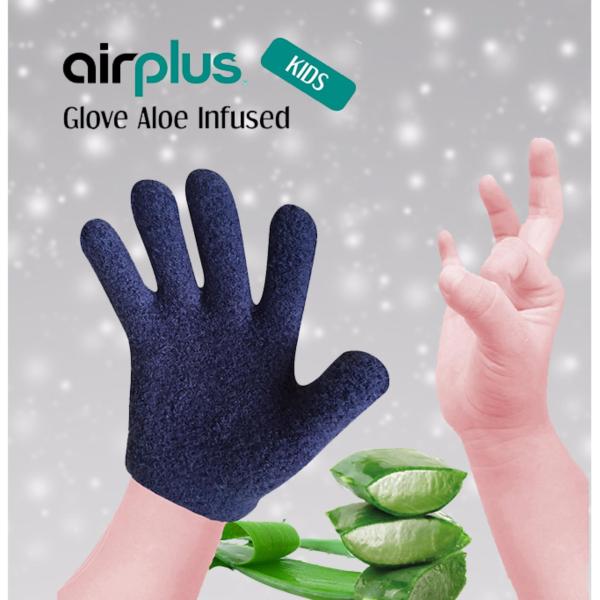 Găng tay ấm mùa đông dưỡng ẩm cho bé trai Airplus Aloe Glove
