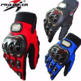 GĂNG TAY PROBIKER ĐỎ FULL NGÓN CÓ GÙ