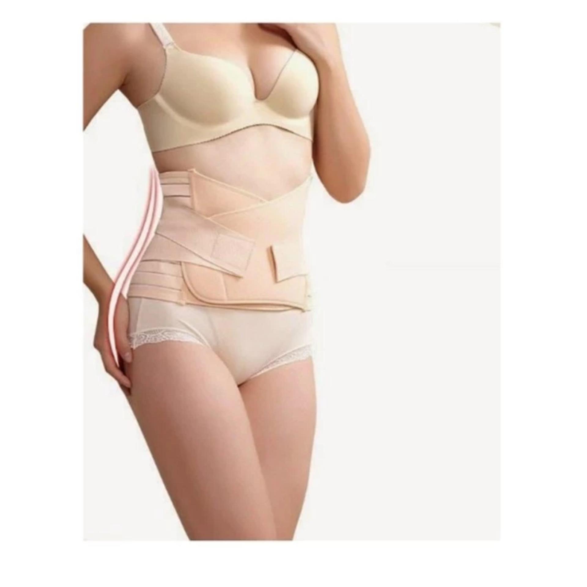Gen nịt bụng định hình eo thon 2 lớp thun (Da)