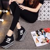 Giày bánh mì đế độn cao 11cm BM038D (Đen)