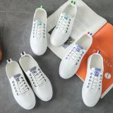 Giày bata cột dây laze ( xanh )