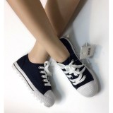 Giày bata xuất Hàn Spris (Xanh đen)
