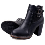 [ FORM NHỎ TĂNG 1 SIZE ] Giày Boot Chelsea gót vuông 9 Phân 2 Khóa S425 phong cách Hàn Quốc, sang trọng