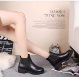 Gi&agrave;y Boot Nữ Kiểu H&agrave;n Quốc DOHA Shop SD59V668B Black