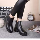Gi&agrave;y Boot Nữ Kiểu H&agrave;n Quốc DOHA Shop SD59V668B Black