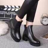 Gi&agrave;y Boot Nữ Kiểu H&agrave;n Quốc DOHA Shop SD59V668B Black