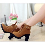 [HCM]Giày boot thời trang DE21 (Vàng)