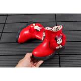 Giày Bốt bé Gái - Mickey - Size 21 đến 25 - đỏ