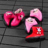 Giày Bốt bé Gái - Mickey - Size 21 đến 25 - hồng tía