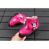 Giày Bốt bé Gái - Mickey - Size 21 đến 25 - hồng tía