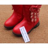 Giày Bốt bé Gái  - nơ - Size 26 đến 30 - đỏ