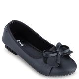 Giày búp bê đính nơ nữ Sarisiu SRS805 (Đen)