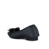 Giày búp bê đính nơ nữ Sarisiu SRS805 (Đen)