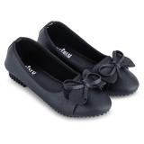Giày búp bê đính nơ nữ Sarisiu SRS805 (Đen)