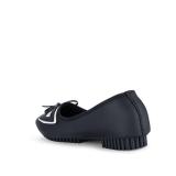 Giày búp bê đính nơ nữ Sarisiu SRS807 (Đen)