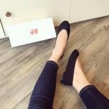 [Hoàn tiền 15%]Giày búp bê đính nơ xinh xắn