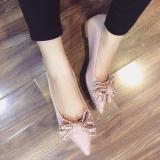 Giày búp bê mũi nhọn nơ PI21