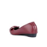 Giày búp bê nơ Sarisiu SRS831 (Đỏ đô)