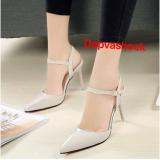 Sandal cao gót 7 phân bít mũi big size 41 42 43 thời trang cao cấp Depvashock