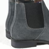 [TATHANIUM Footwear] Giày Chelsea boot màu xám lông chuột da lộn