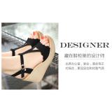 Giày đế xuồng quai cắt lượn sóng