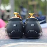 Giày Lười Chỉ Trắng
