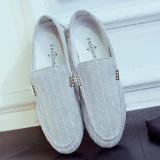 Giày lười mọi nam - GV010 (xám)