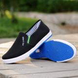 Giày Lười Vải Nam - CV07 (Đen)