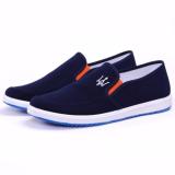 Giày lười vải nam - GV02 ( xanh )
