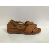 Giày sandal da rọ đan chéo CLARKS (Bò)