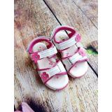 GIÀY SANDAL GUMMI HOA CHO BÉ GÁI