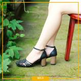 giày sandal nữ cao gót - CG709 [MÀU KEM]